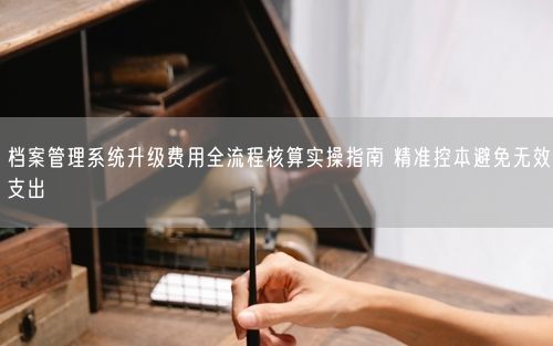档案管理系统升级费用全流程核算实操指南 精准控本避免无效支出