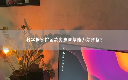 数字档案馆系统灾难恢复能力差咋整？