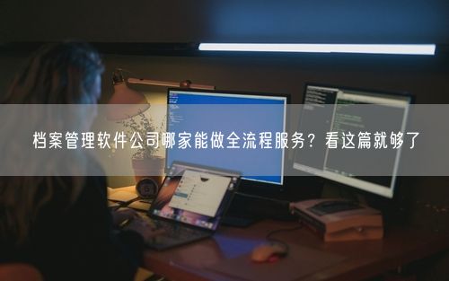 档案管理软件公司哪家能做全流程服务？看这篇就够了