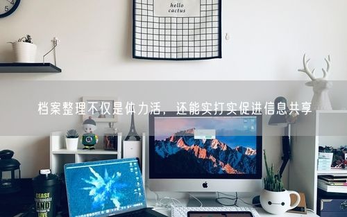 档案整理不仅是体力活,还能实打实促进信息共享