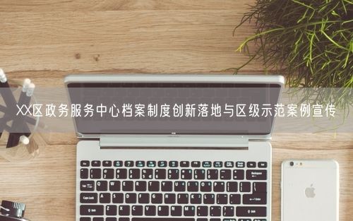 XX区政务服务中心档案制度创新落地与区级示范案例宣传