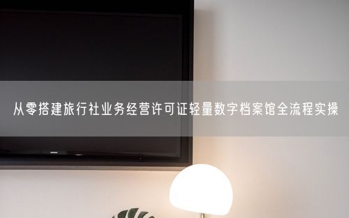从零搭建旅行社业务经营许可证轻量数字档案馆全流程实操