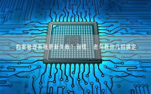 档案管理系统更新失败？别慌，老鸟教你几招搞定
