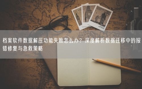 档案软件数据解压功能失败怎么办?深度解析数据迁移中的报错修复与急救策略