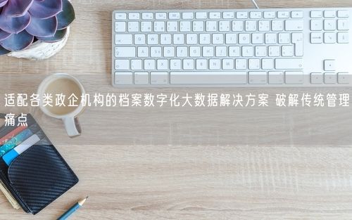 适配各类政企机构的档案数字化大数据解决方案 破解传统管理痛点