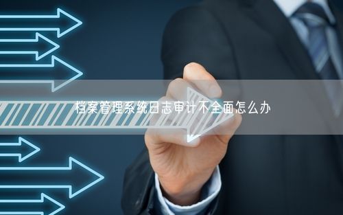 档案管理系统日志审计不全面怎么办